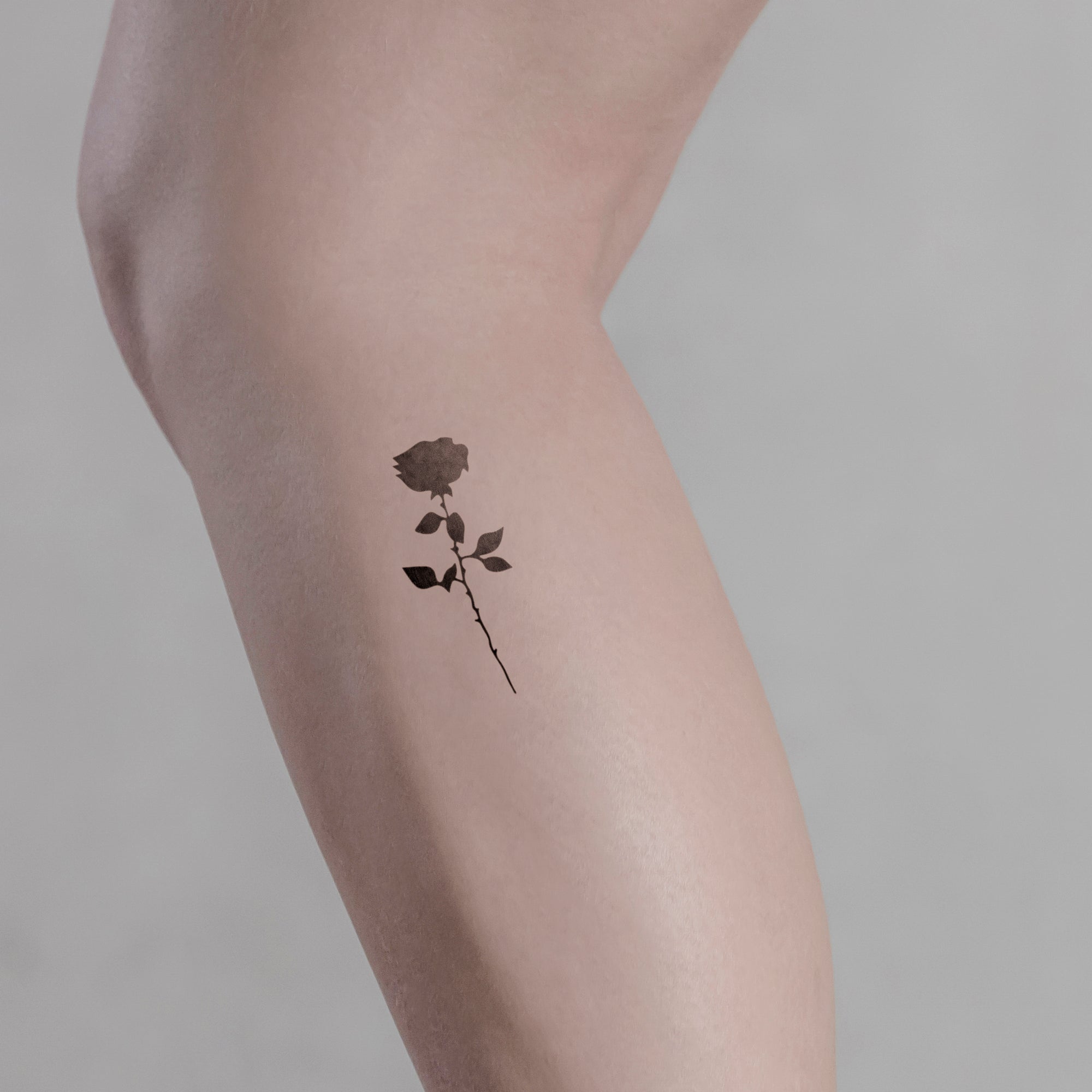 Tattoo Design demonic rose Stencil | Stable Diffusion