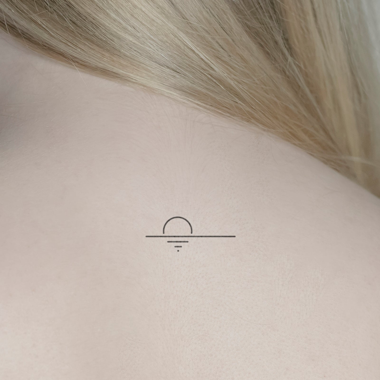 Minimalist Sun And Moon Temporary Tattoo - Set of 3 – Little Tattoos