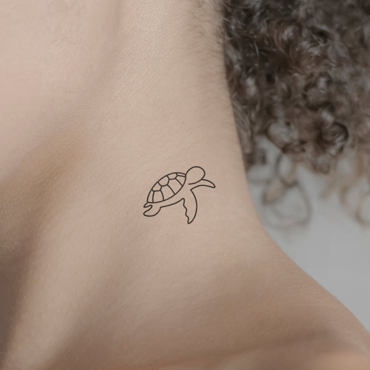 Sea Turtle Temporary Tattoo - Etsy Norway