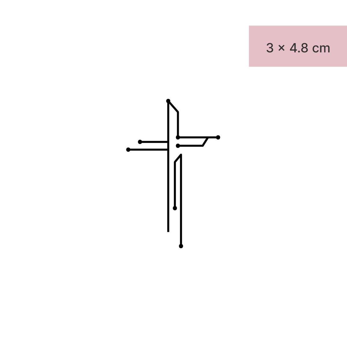 Abstract cross