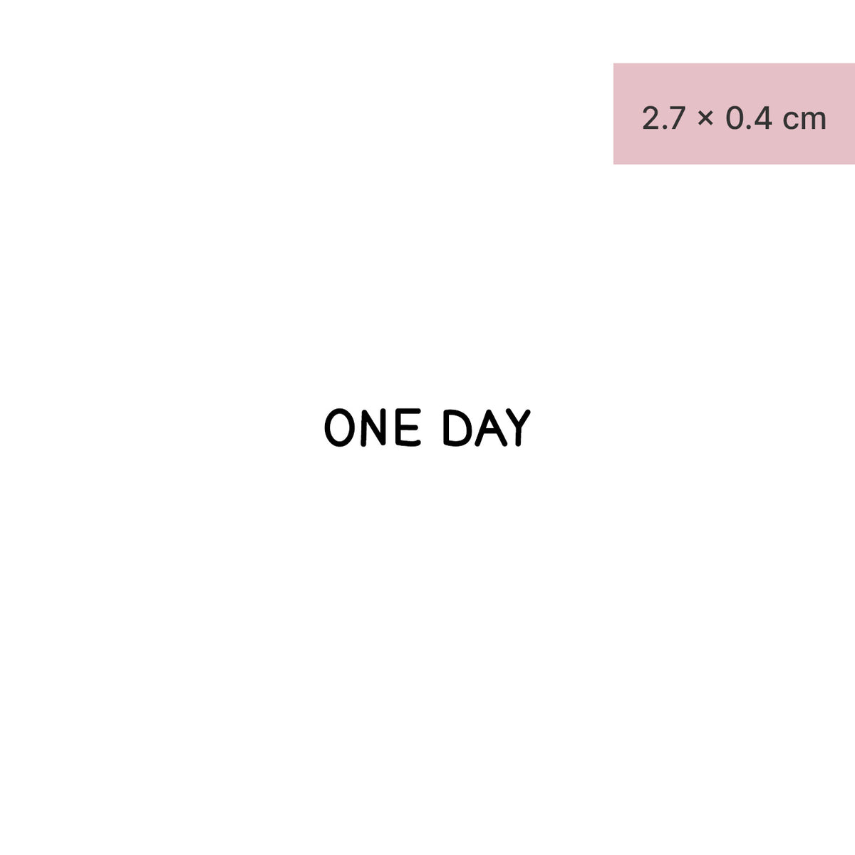 ONE DAY