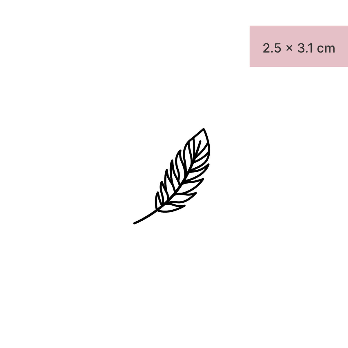 Feather tattoo stock vector. Illustration of pattern - 58667992
