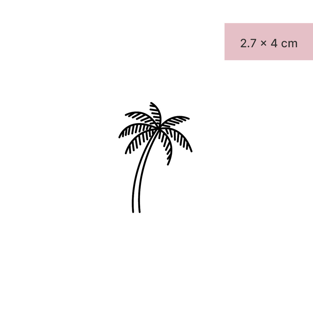 Palm tree shaded leaves