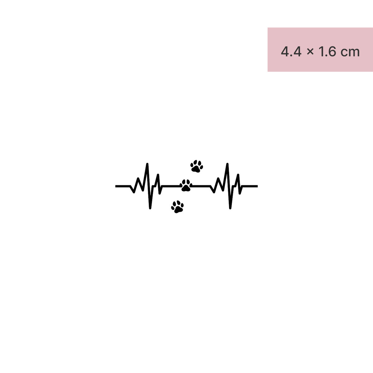 Heartbeat with paws